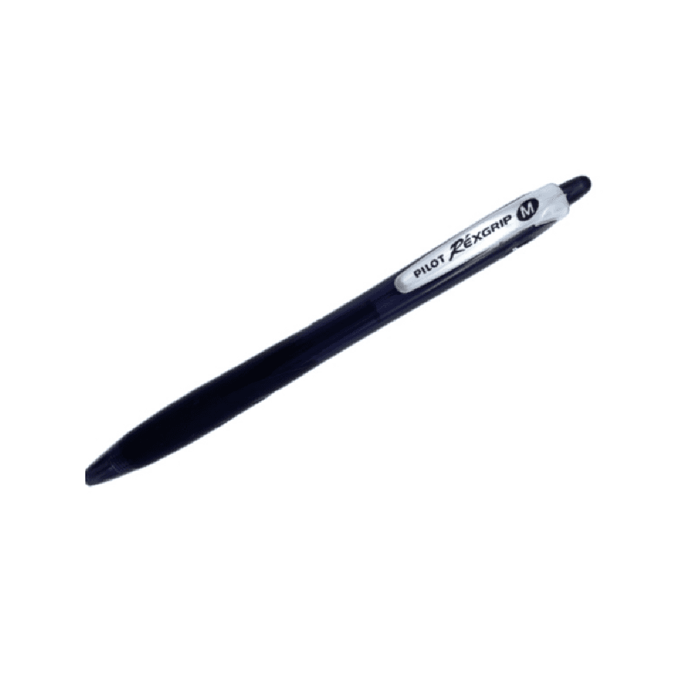Pilot Ballpoint Pen Rexgrip M 1.0 mm Black 12128