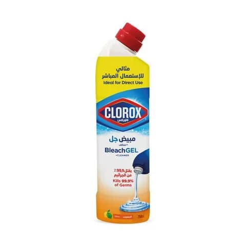 Clorox Gel Bleach +Cleaner Citrus Pure 750ml