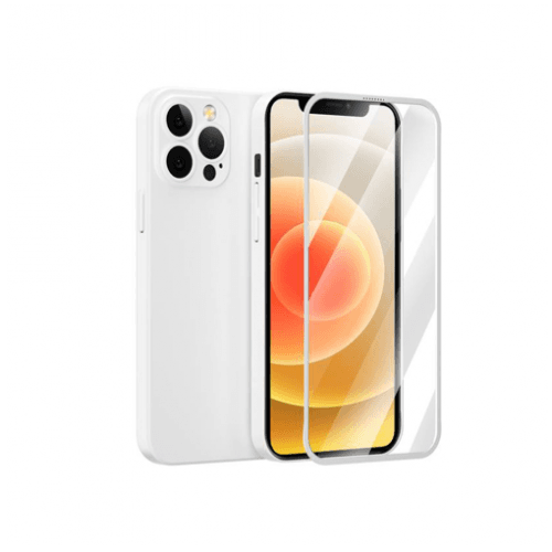 Green Lion 360 Carsaca Plus Case With Normal Glass For Iphone 13 Pro