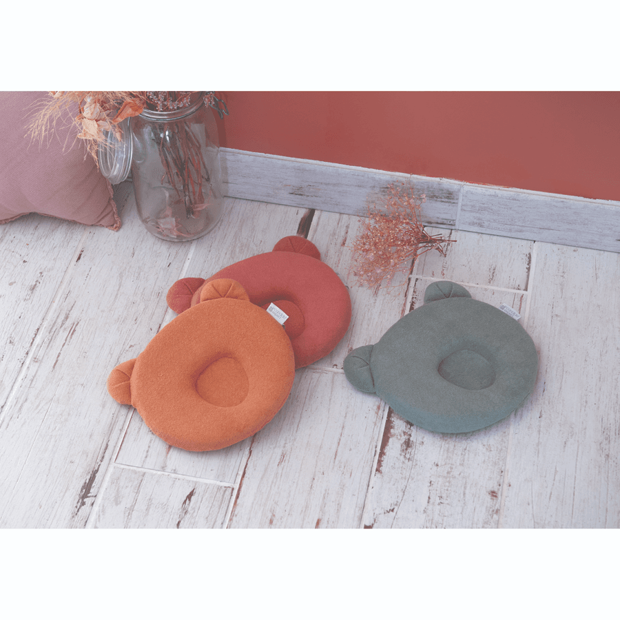 Candide P'tit Panda Memory Foam Baby Pillow (Khaki)