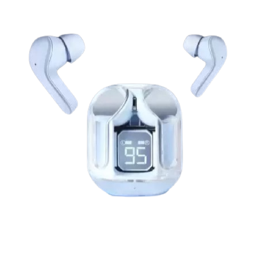 Transparent Wireless Headphones - Blue