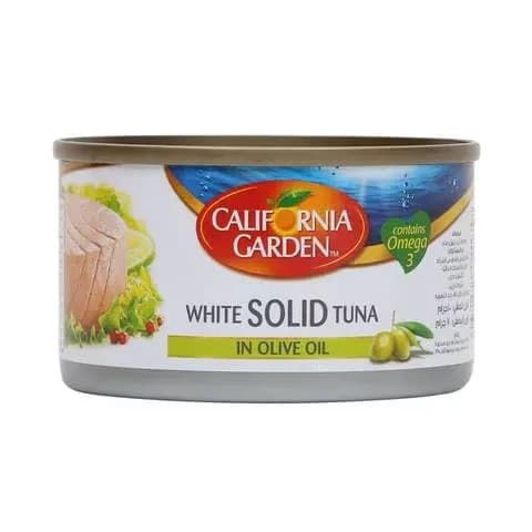 California Garden White Solid Tuna In Olive Oil 100g