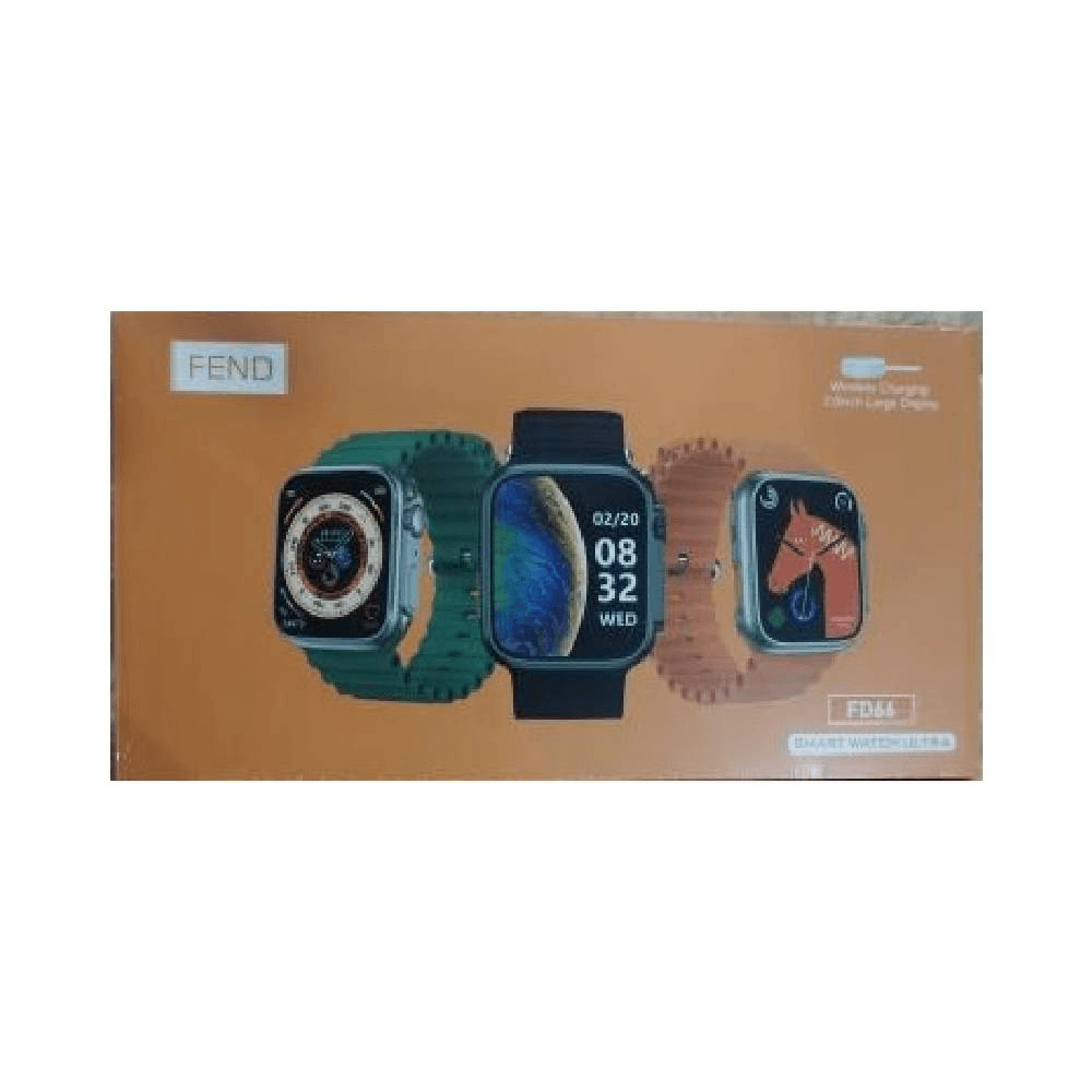 Fend Smart Watch Ultra (Fd66) - Black