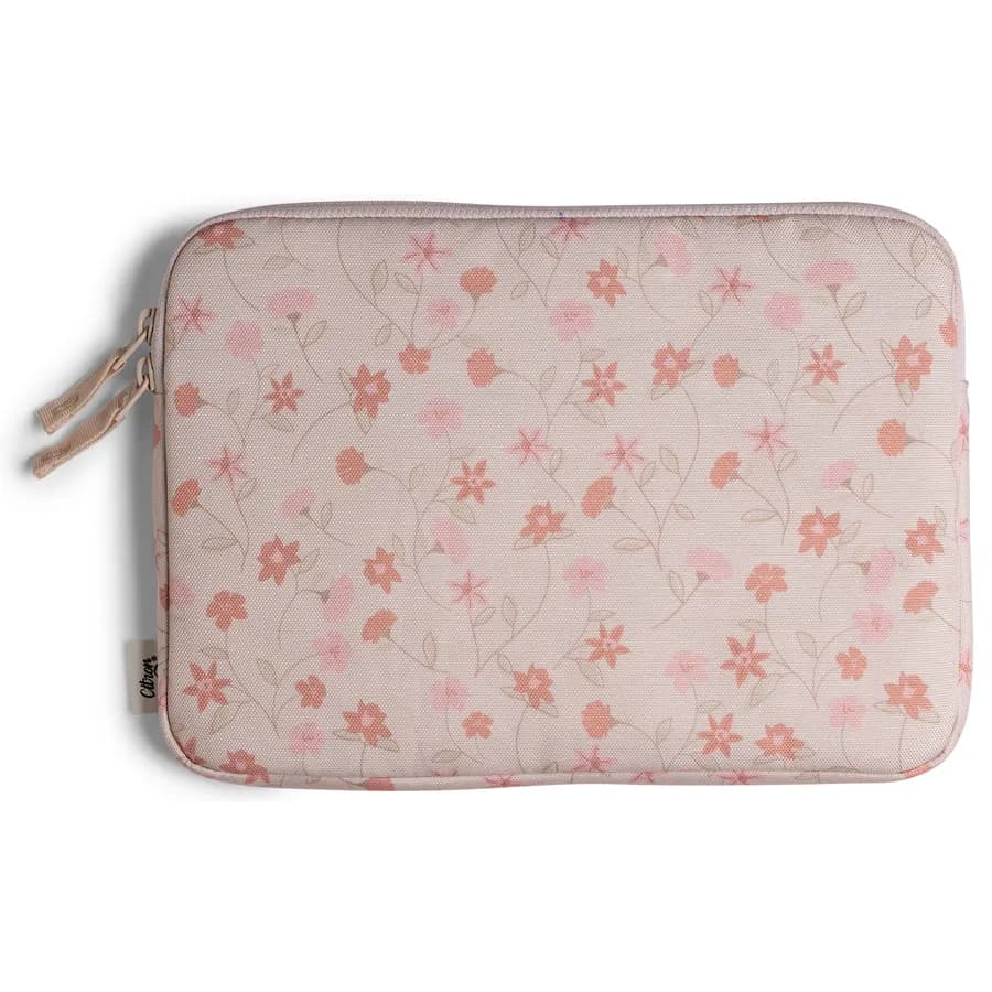 Citron 2023 Protective Ipad Sleeve With Zipper Flower