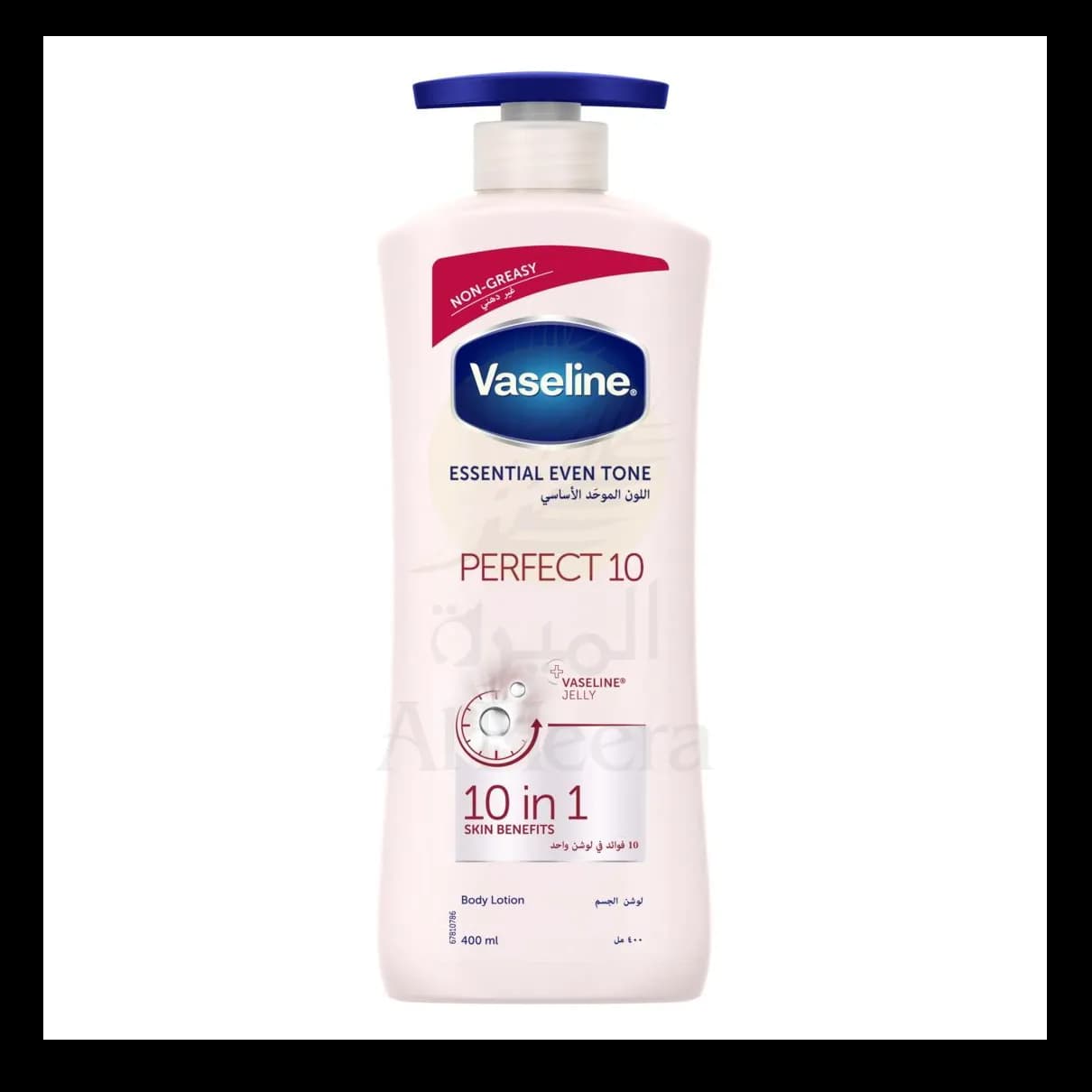 Vaseline Ess Evntone Perf10 Lotion 400Ml