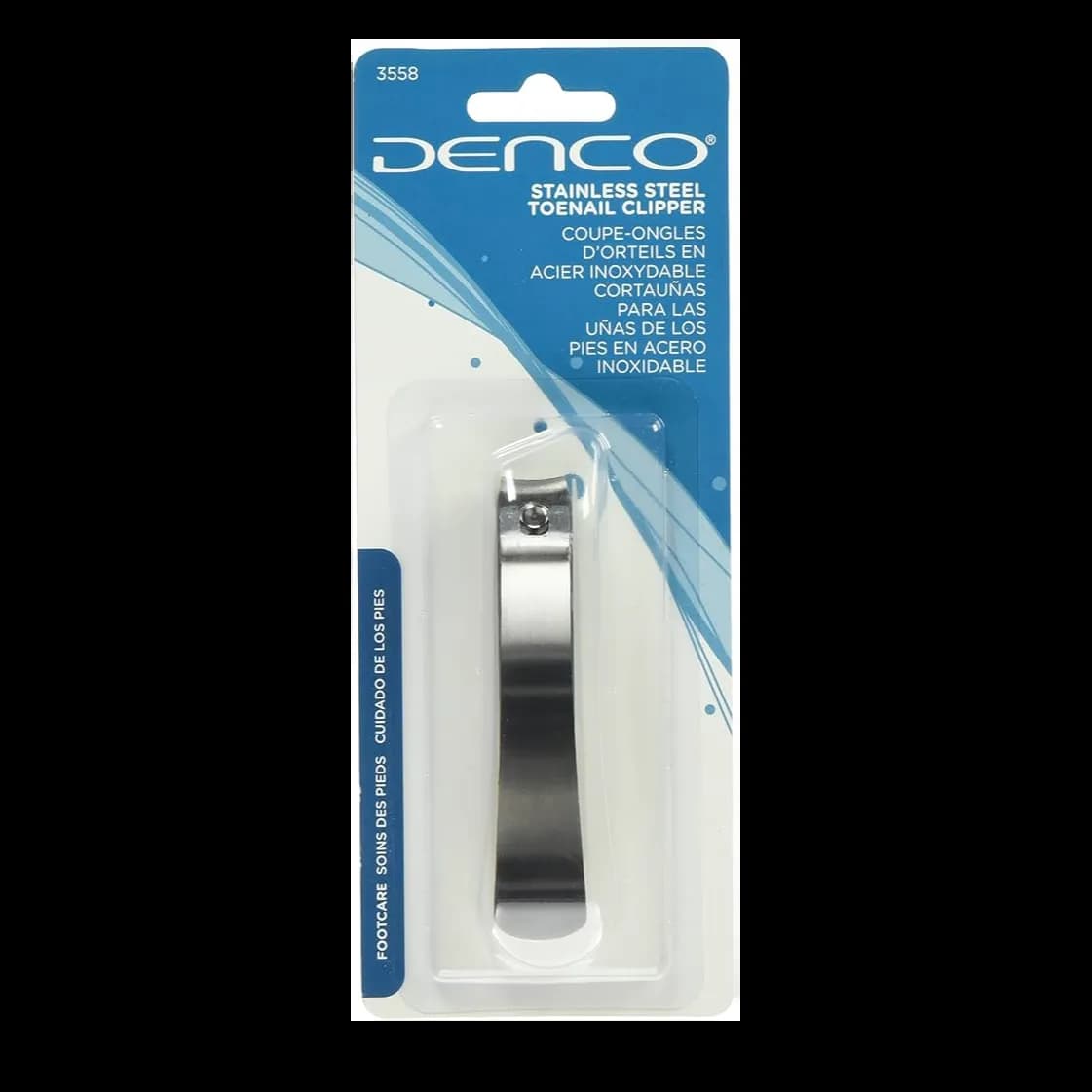 Denco Stainless Steel Toenail Clipper 3558