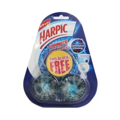 Harpic Flushmatic Toilet Cleaner Original 50gx3