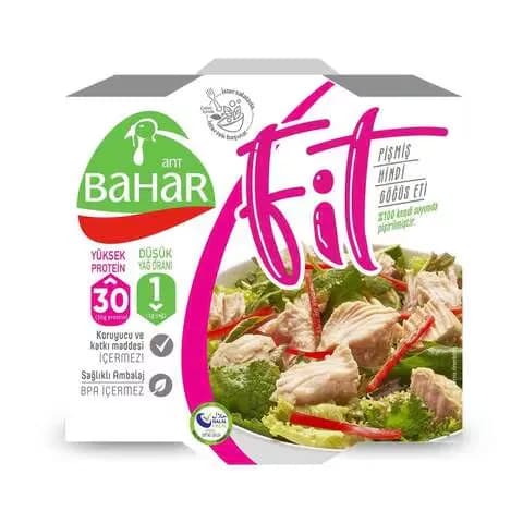 Bahar Fit Cooked Turkey Breast 165g