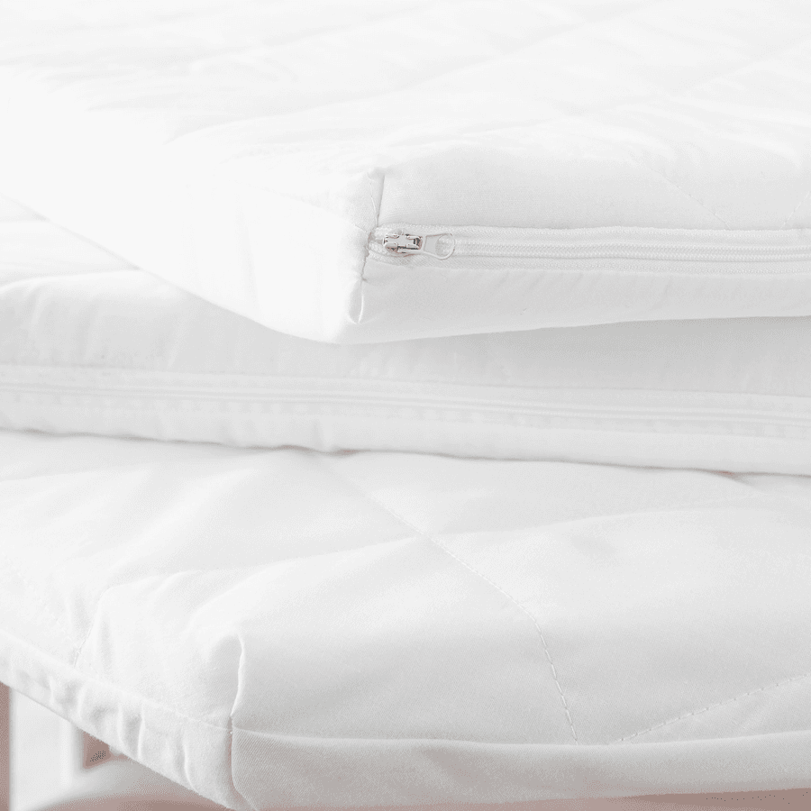 Roba Rectangular Mattress For Playpens 75 x 100 cm (White)