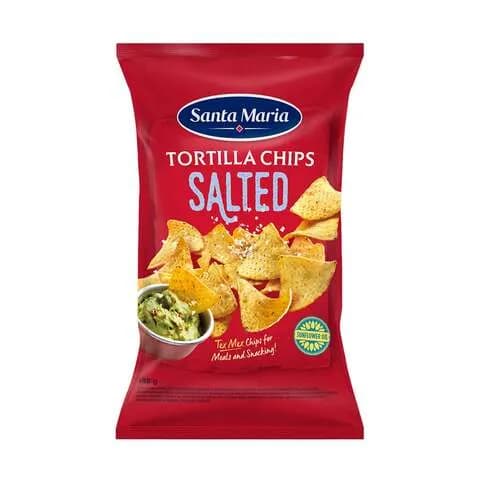 Santa Maria Tortilla Chips Crispy Corn Salted 185g