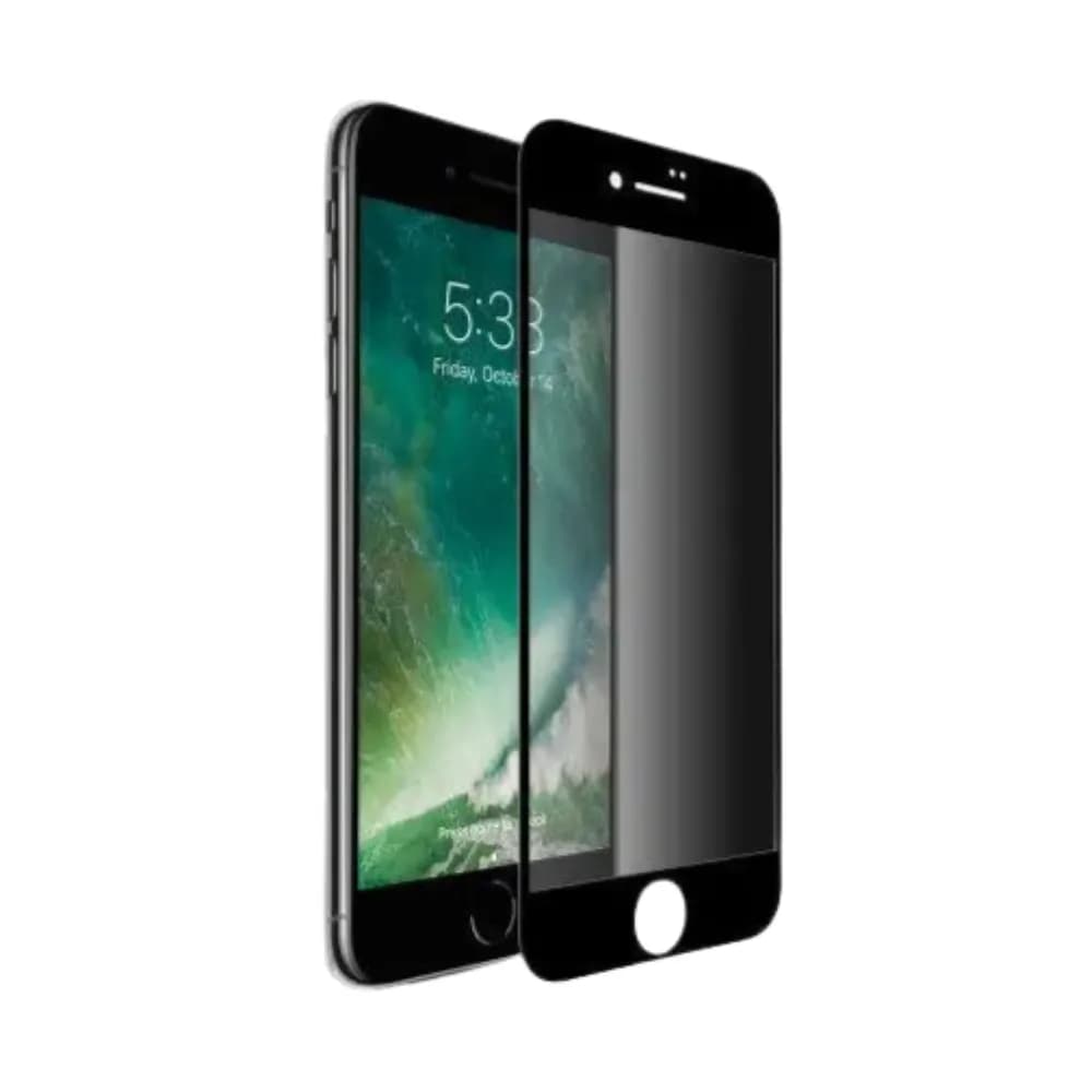 Tempered Glass Screen Protector For iPhone 6/ 6S/ 7/ 8 - Black