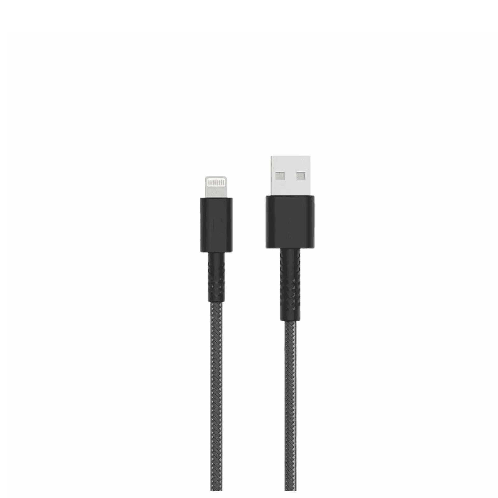 Ravpower Nylon Braided Kevlar Lightning Cable 4Ft/1.2M - Black