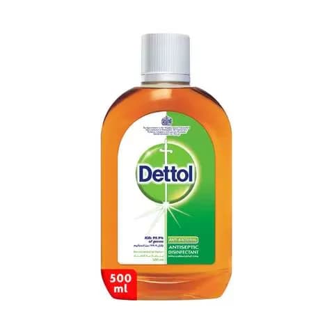 Dettol Antiseptic Antibacterial Liquid, 500ml