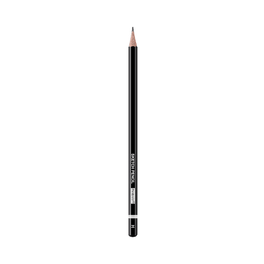 Panda Hexagonal Pencils HB 3 Packs Black 9711
