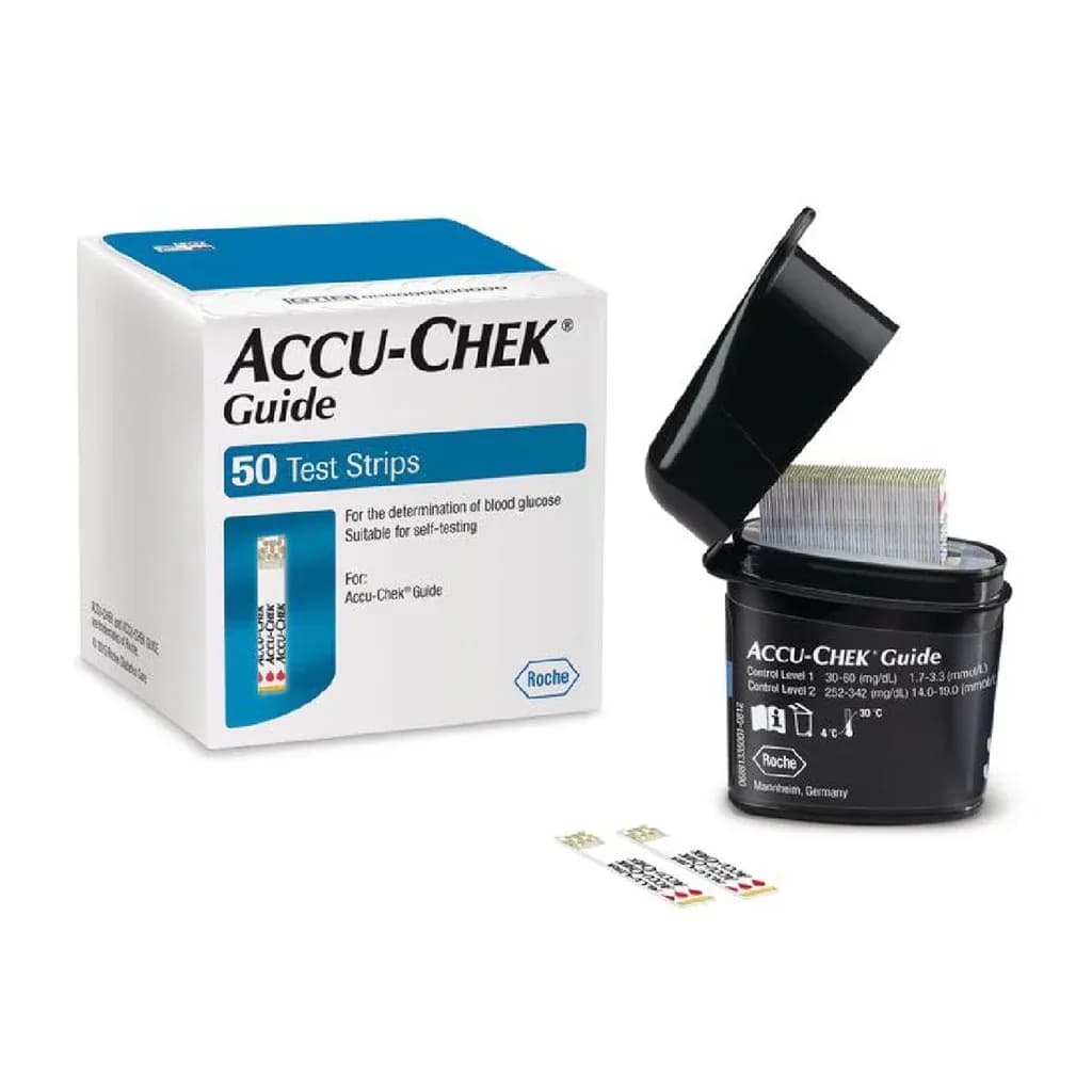 Accu Check Guide Test Strips 50'S