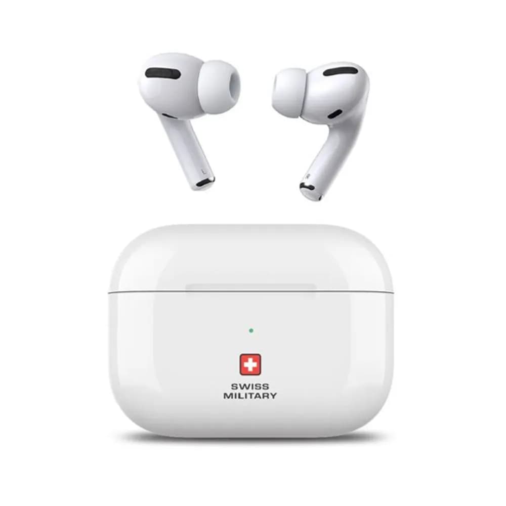 Swiss Military Victor True Wireless Earbuds - White