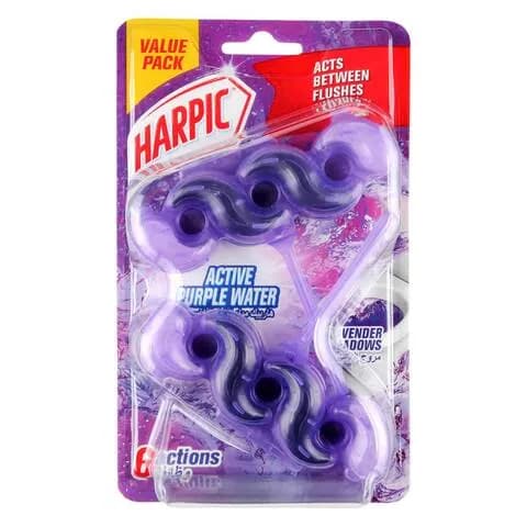 Harpic Toilet Cleaner Purple Lavender 35g x 2 Pieces