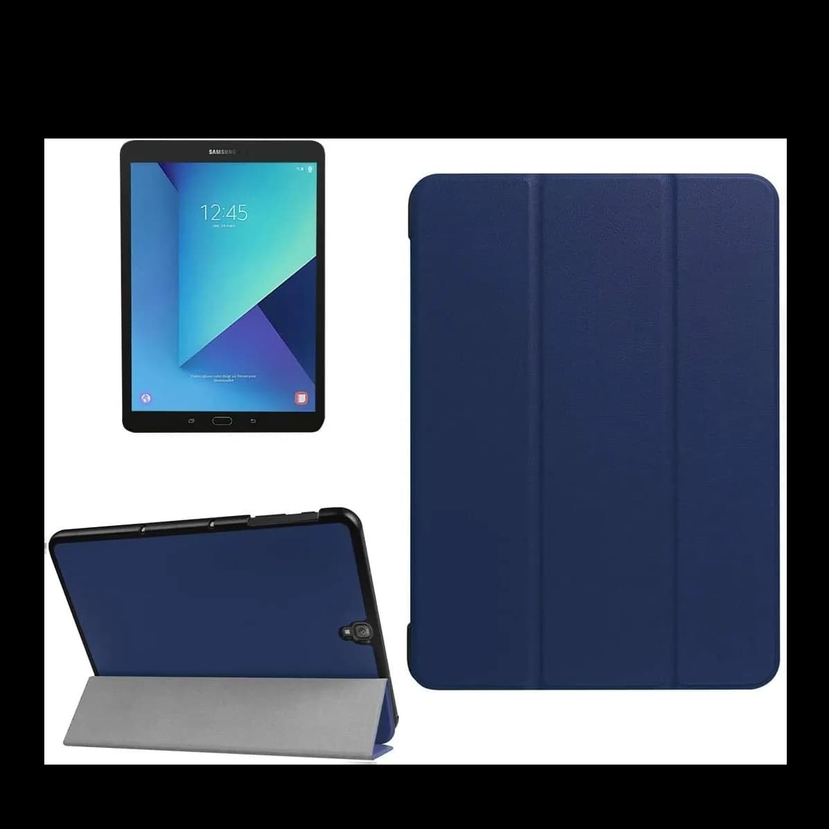 Book Cover Smart Case for iPad Pro 11 Inch - Dark Blue