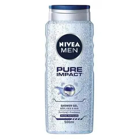 Nivea Men Shower Gel Pure Impact 500ml