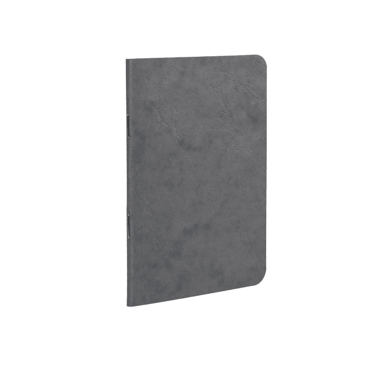 Ruled Stapled Notebook 9x14cm 48 Sheets - Gray