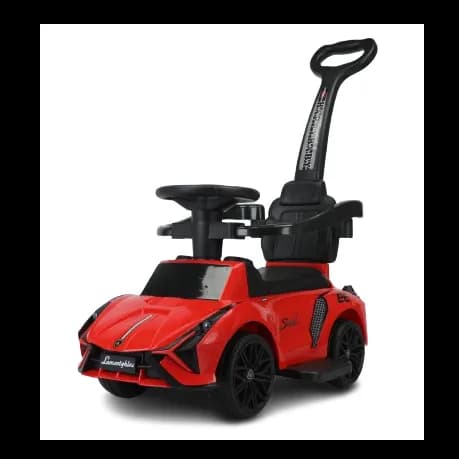 Ride On Car With Light, Music & Handle - Red (A)