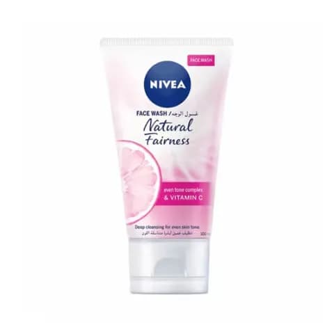 Nivea Natural Fairness Facial Face Wash 100ml