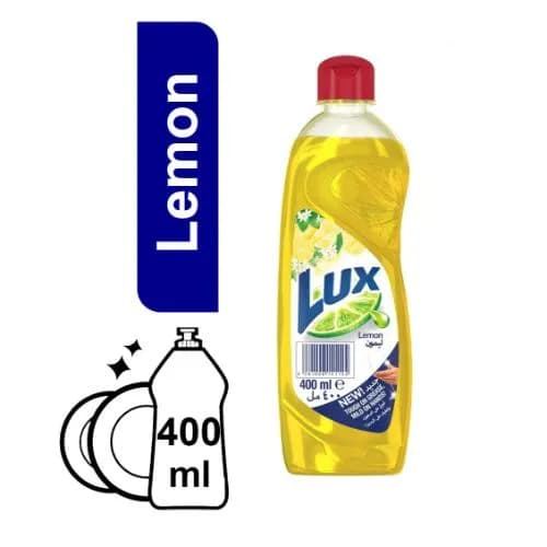 Lux Nordic Skin Lemon Dishwashing Liquid, 400ml