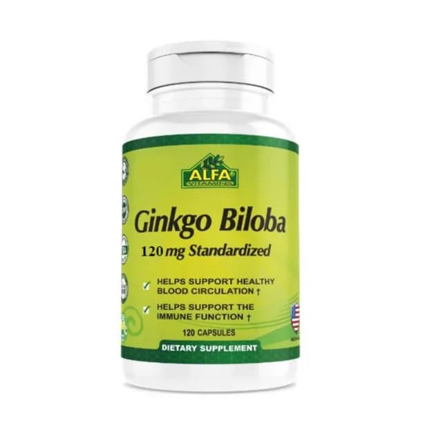 Alfa Ginkgo Biloba Cap 1X120'S