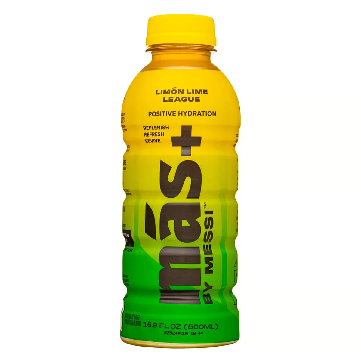 Mas+ By Messi Lemon Lime League Hydration Beverage 500 Ml