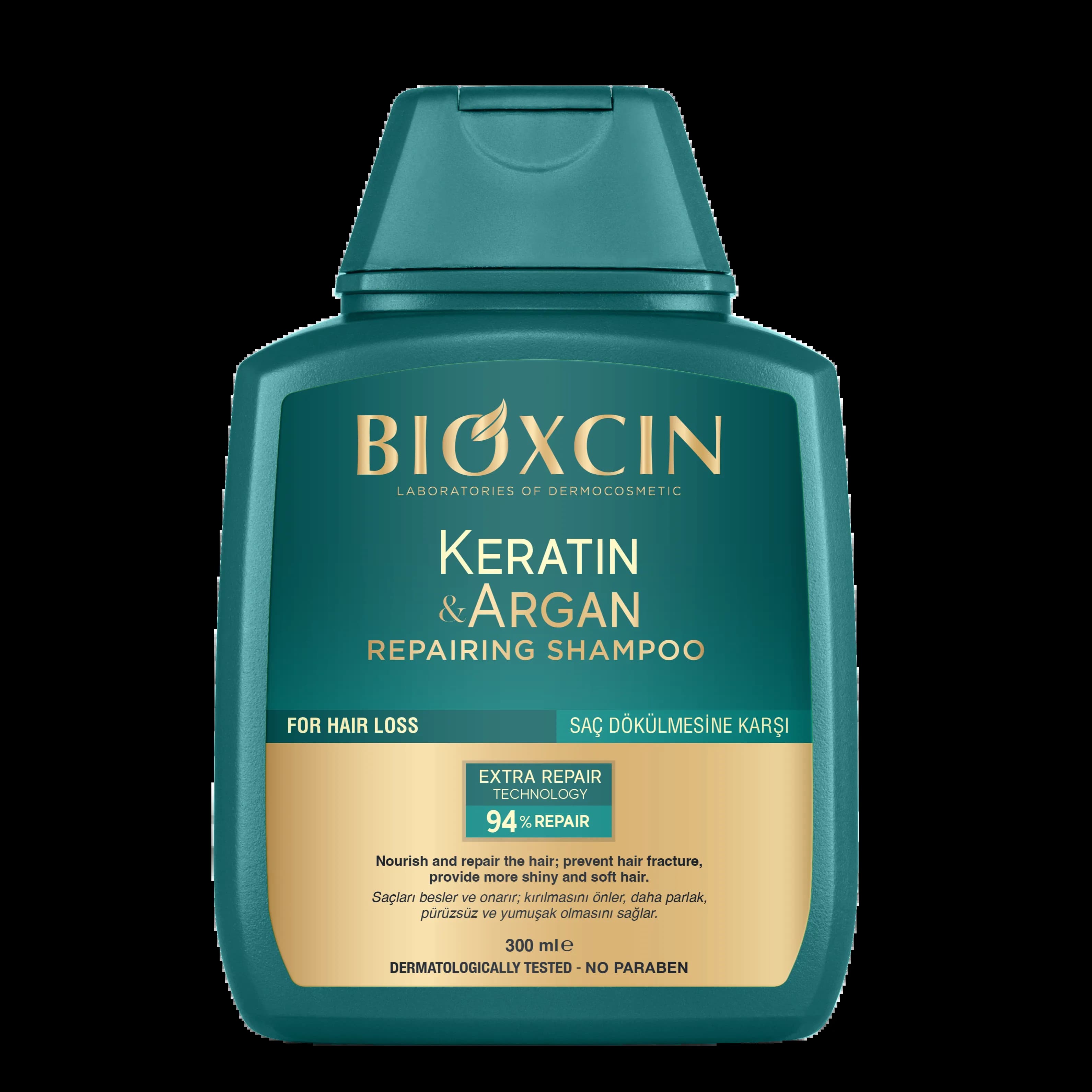 Bioxsine 300ml Keratin Argan Shampoo