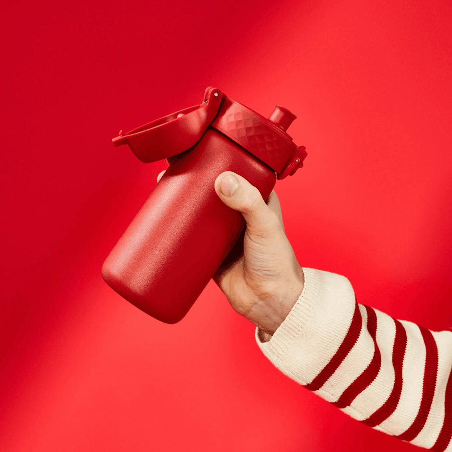 Ion8 Water Bottle Insulated, Red 320Ml