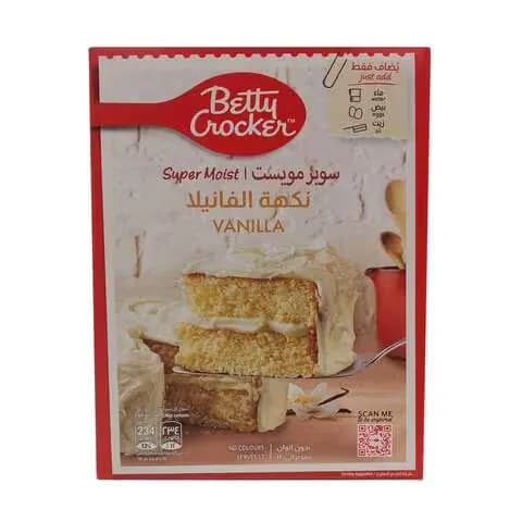 Betty Crocker Super Moist Vanilla Cake Mix 510gr