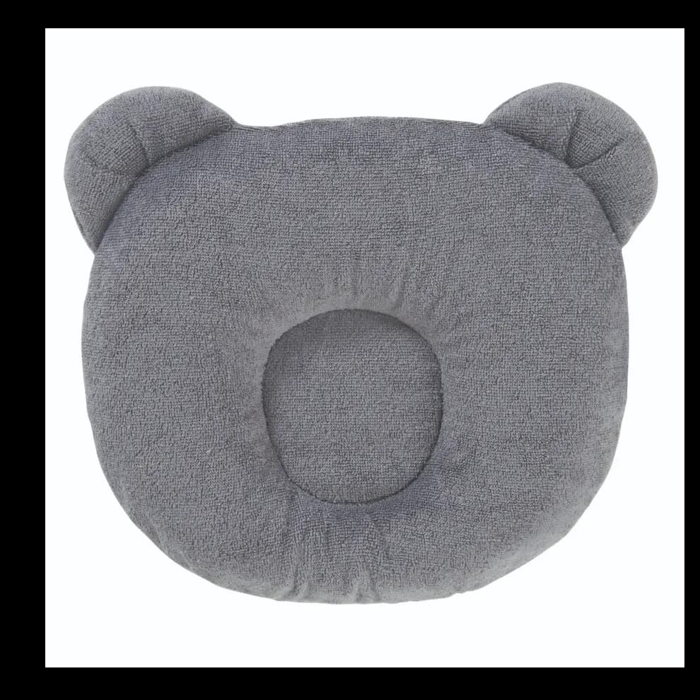 Candide P'tit Panda Memory Foam Baby Pillow (Dark Grey)