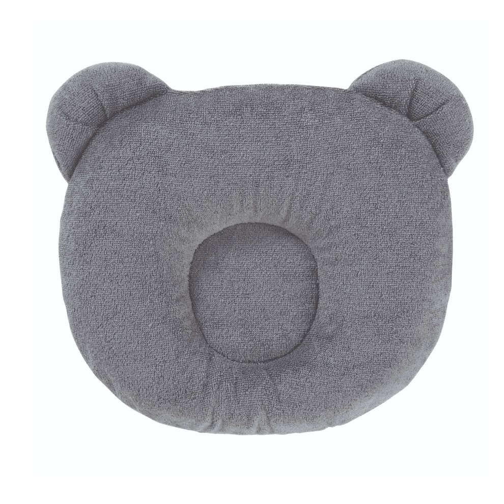 Candide P'tit Panda Memory Foam Baby Pillow (Dark Grey)