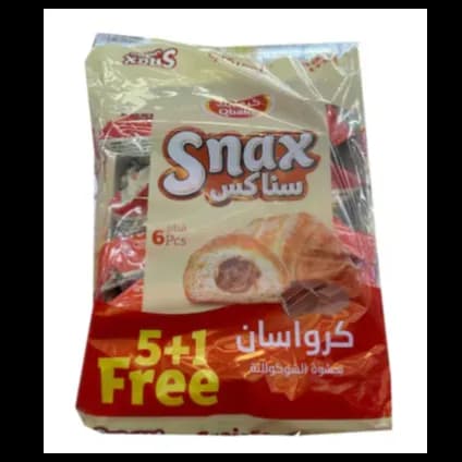 Snax Midi Chocolate Croissant 60G5+1