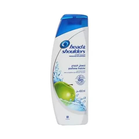 Head & shoulders Anti-Dandruff Shampoo Apple Refresh Bottle 400ml