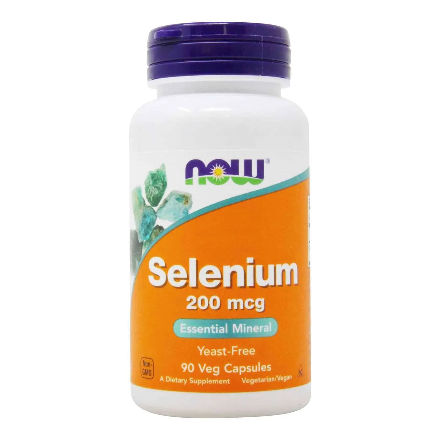 Now Selenium 200Mcg Capsules 90'S