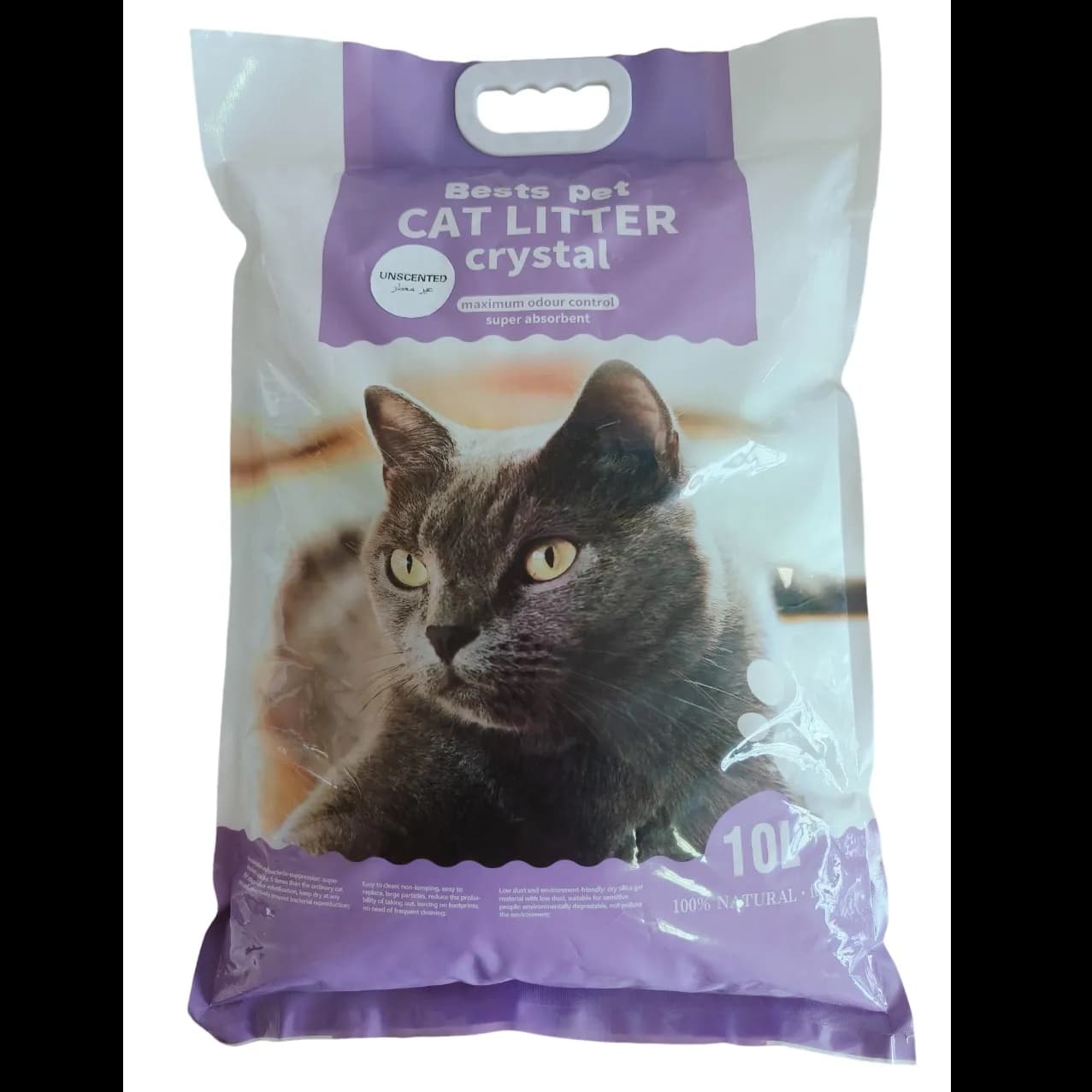 Bests Pet Crystal Unsntd Cat Litter 10L