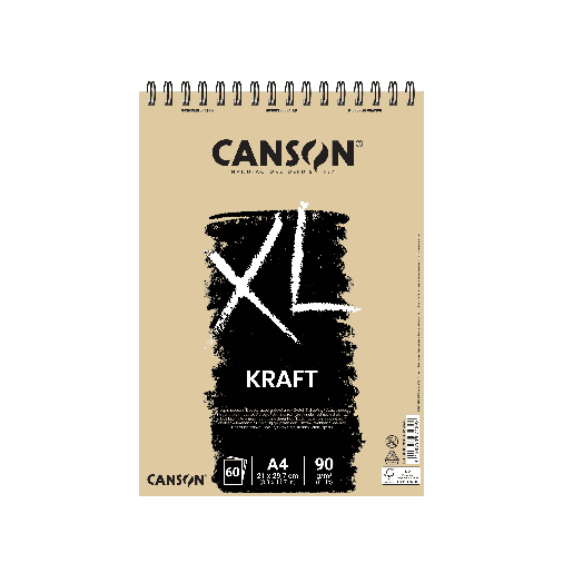 Canson Kraft Pad XL A4 60 Sheets