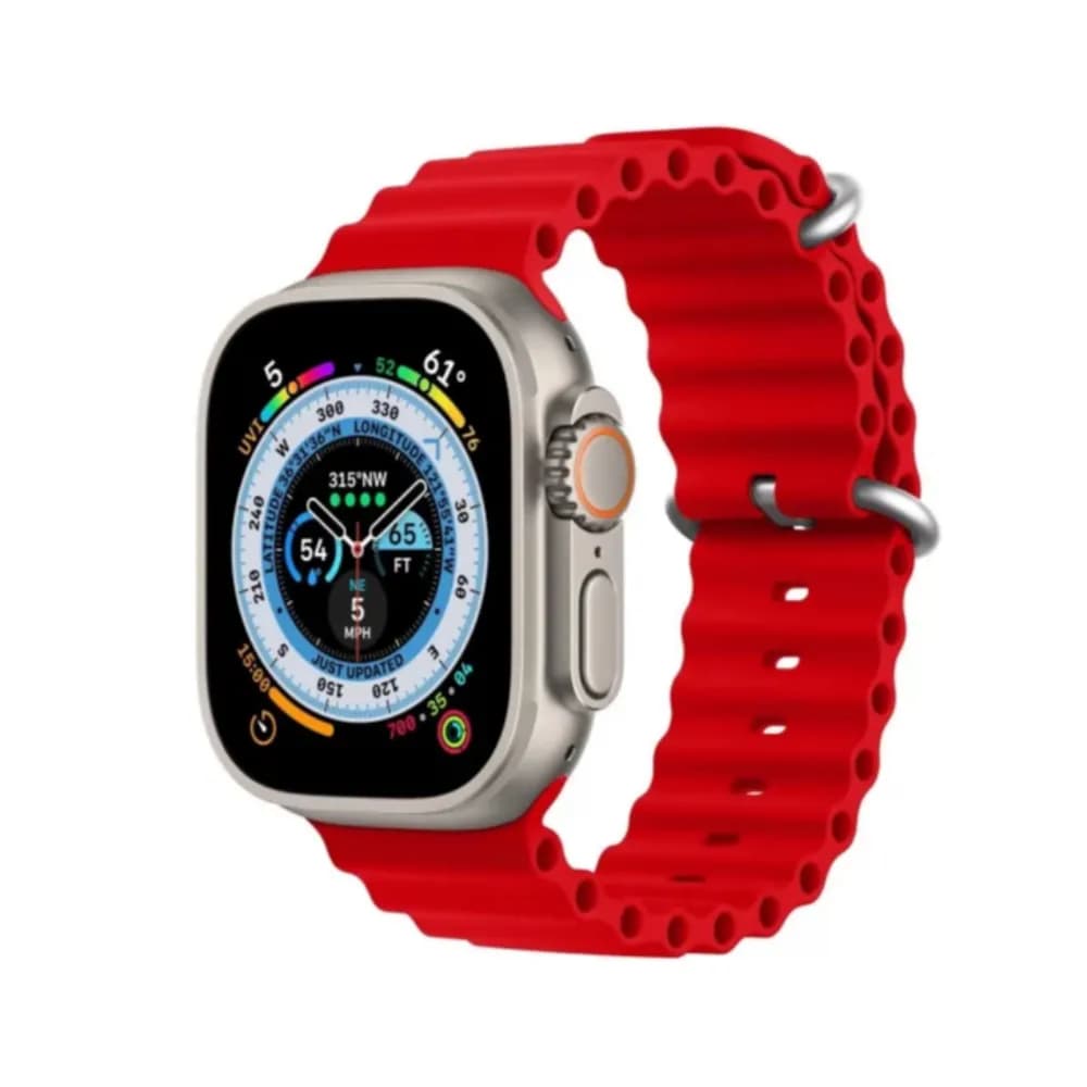 Apple Watch Ultra Band Strap 49 mm -  Ocean Red