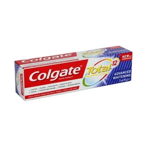 Colgate Flouride Toothpaste Advanced Whitening 75ml