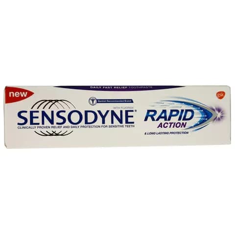 Sensodyne Rapid Action Toothpaste 75ml