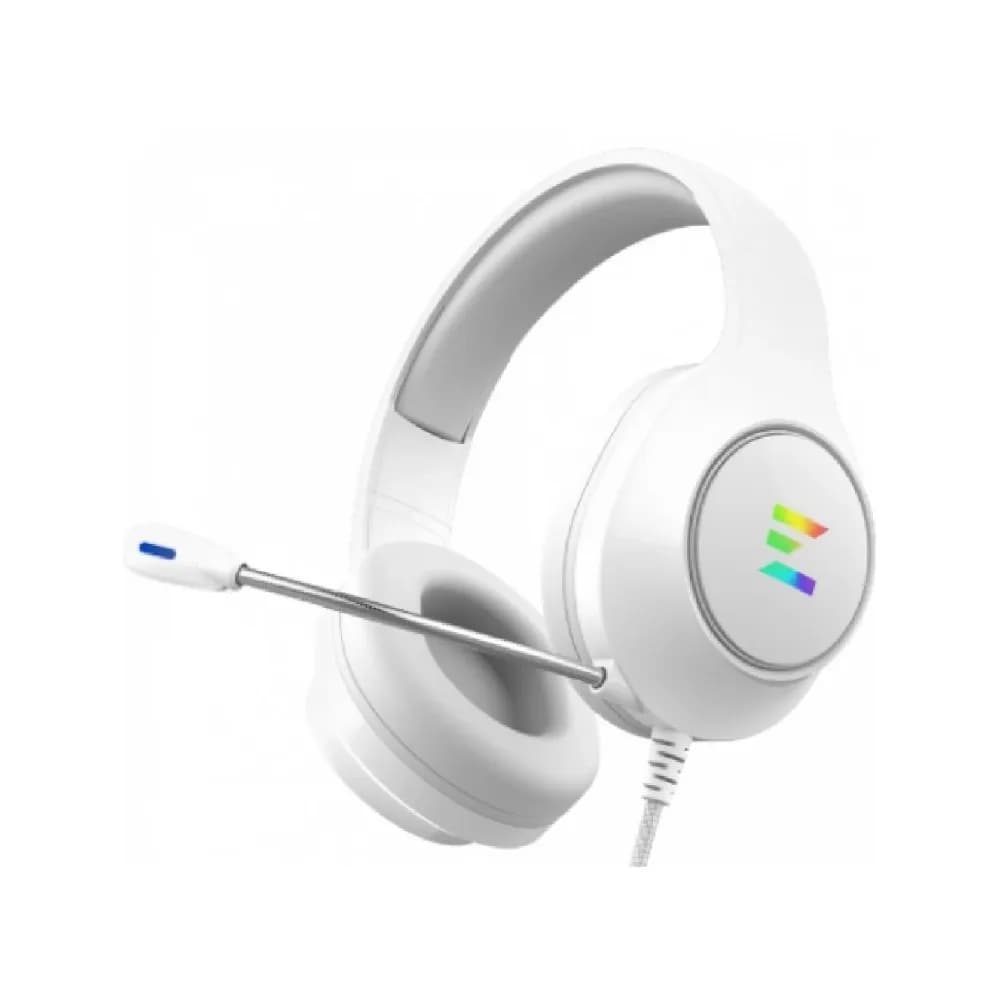 Zalman RGB USB Gaming Headset - White