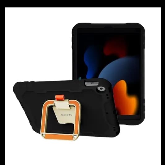 Moxedo Kids Case for iPad 10th Gen 10.9 Inch Drop Resistant - Black