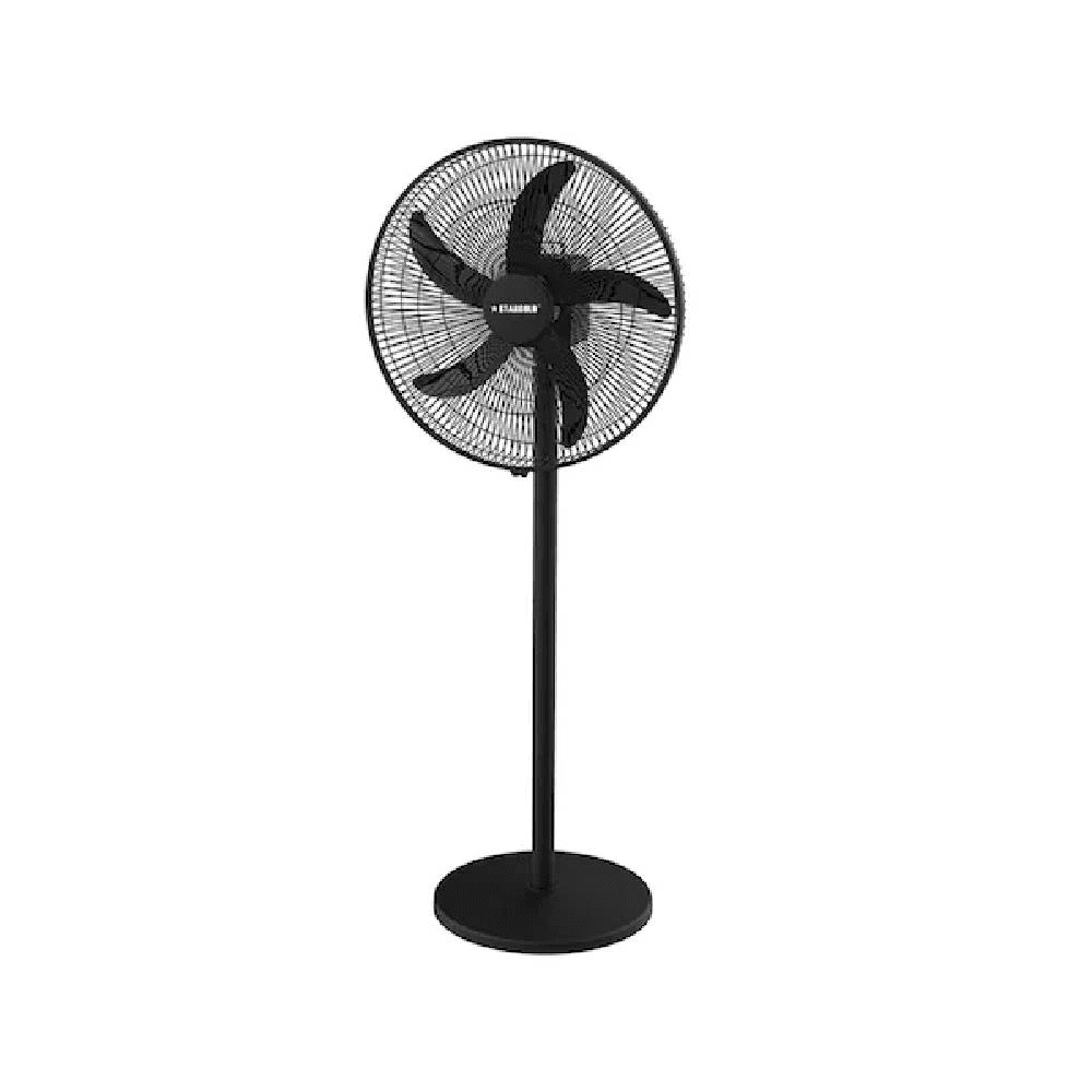 Stargold SG-4065 18-Inch Low Noise Rechargeable Fan with USB Charging - Black