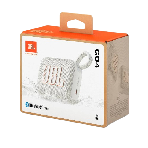 JBL Go 4 | Ultra-Portable Bluetooth Speaker WHITE