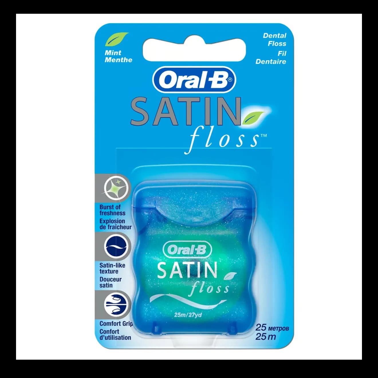 Oral B Floss Satin 25 M Mint