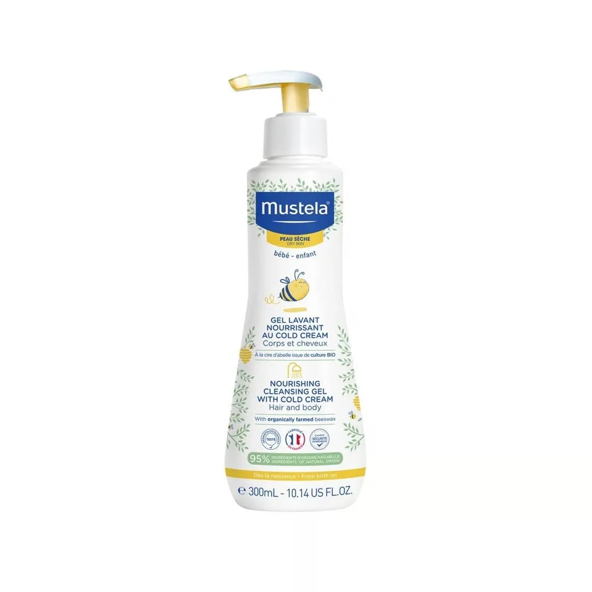 Mustela Nourishing Gel With Cold Cream 300 Ml