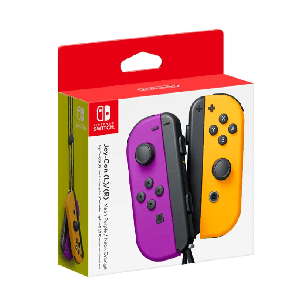 Nintendo Switch Joy-Con - Purple & Orange