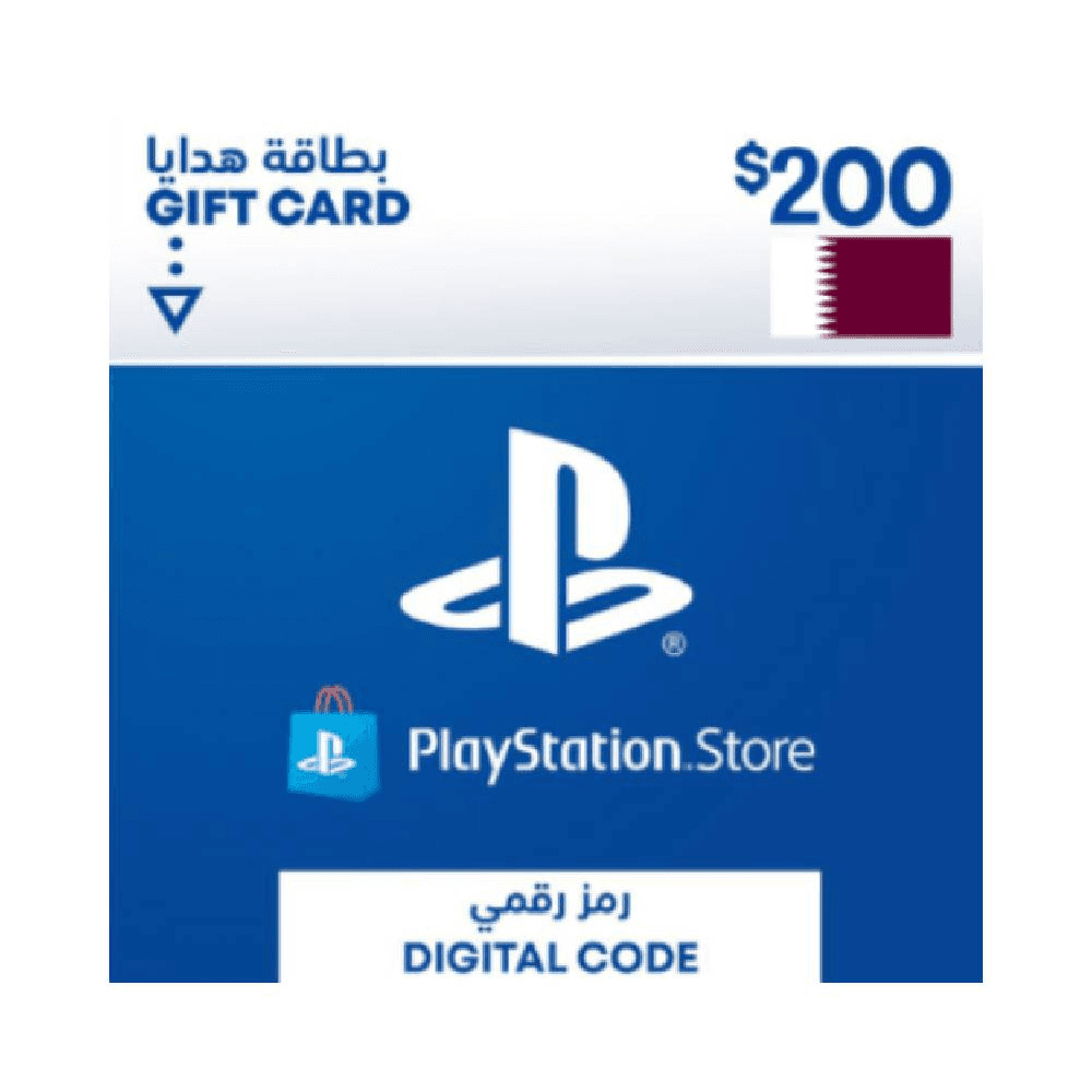 PlayStation Gift Card 200 USD - Qatar (Valid For Qatar Account)